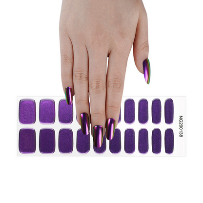 Vernis UV chromé